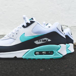 nike air max 9 essential white aurora green