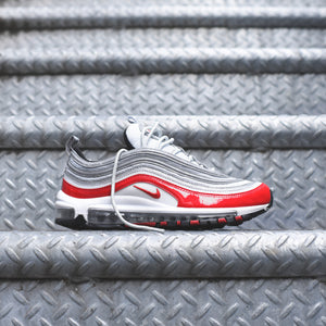 air max 97 pure platinum university red