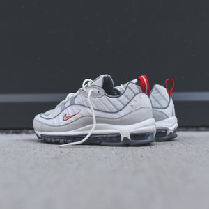 air max 98 trainers summit white metallic silver