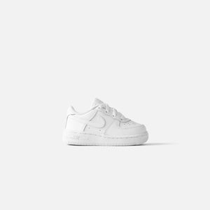 infant all white air force ones