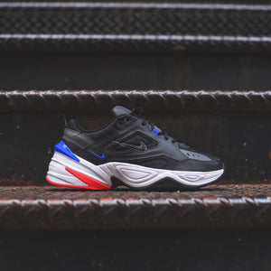 nike m2k tekno trainers in black