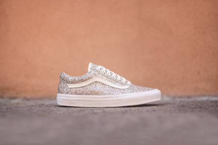 vans chunky glitter old skool gold