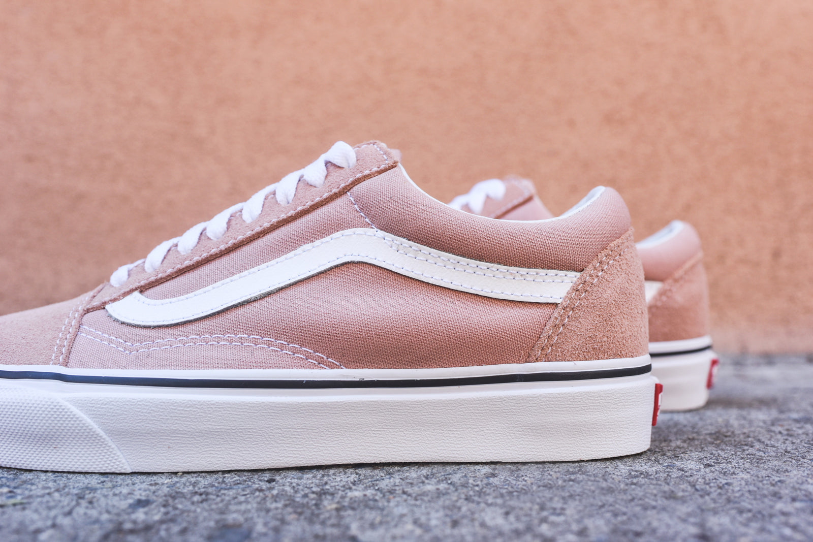 vans old skool mahogany rose