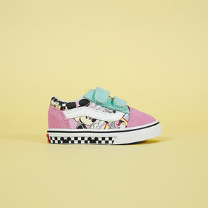 vans mickey mouse true white