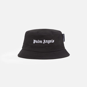 Palm Angels Classic Logo Bucket Hat - Black – Kith