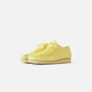 clarks wallabee yellow