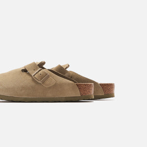 Birkenstock Boston Soft Footbed - Faded Khaki – Kith