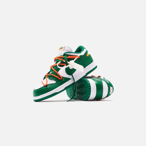 Nike x Off-White Dunk Low Leather - Pine Green / White – Kith