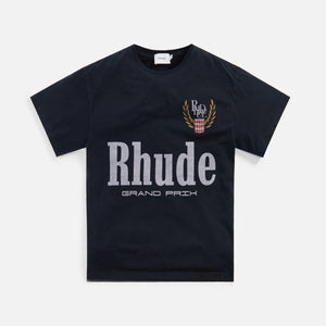 Rhude Grand Prix Tee - Vintage Black – Kith
