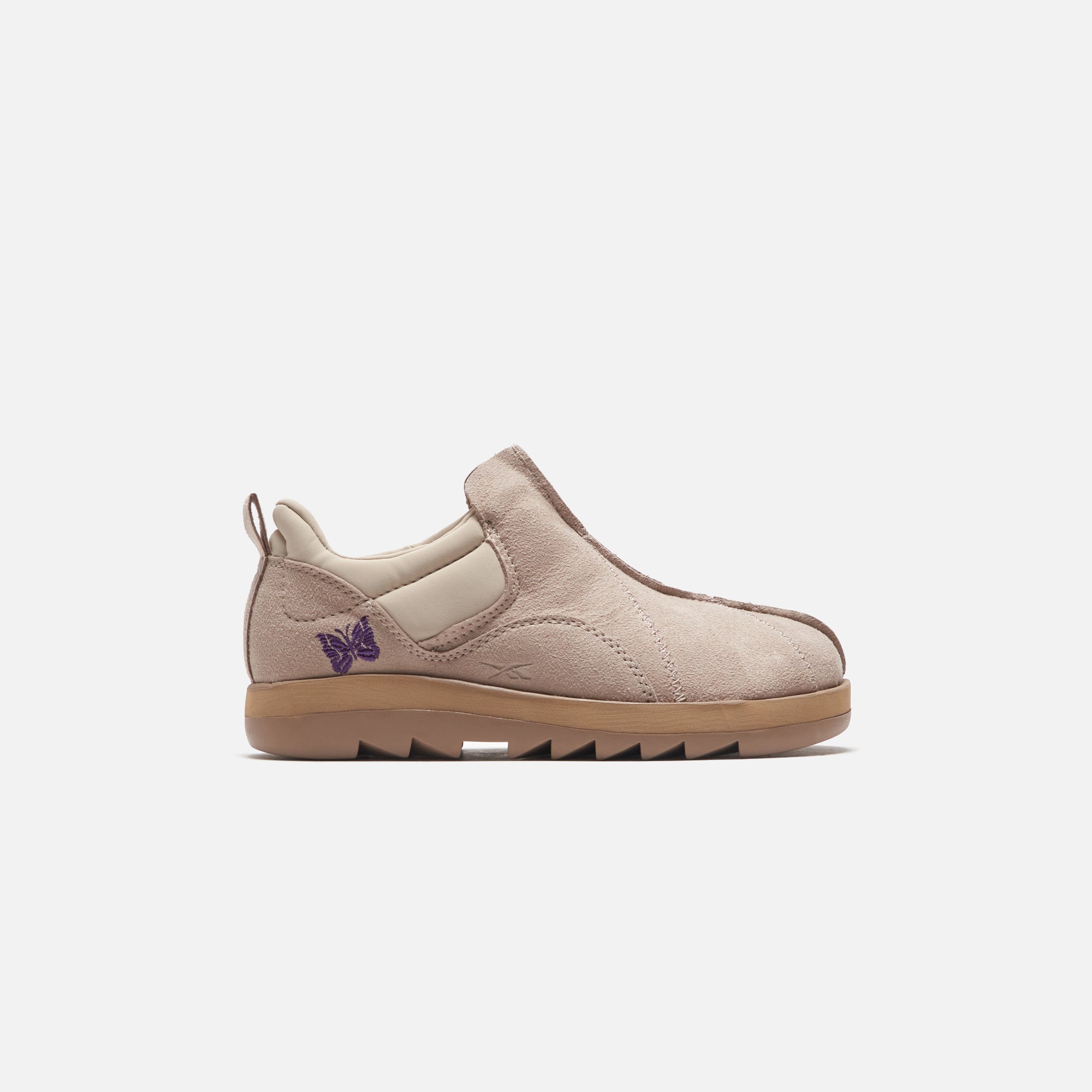 Reebok x Needles Beatnik Moc - Mod Beige / Sand Beige / Extreme Purple