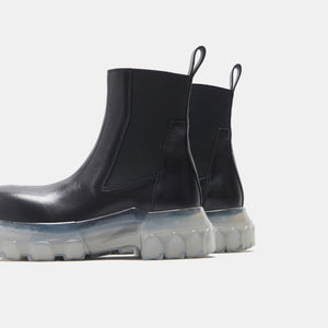 Rick Owens WMNS Beatle Bozo Tractor - Black / Clear – Kith