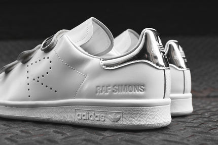 adidas stan smith silver velcro