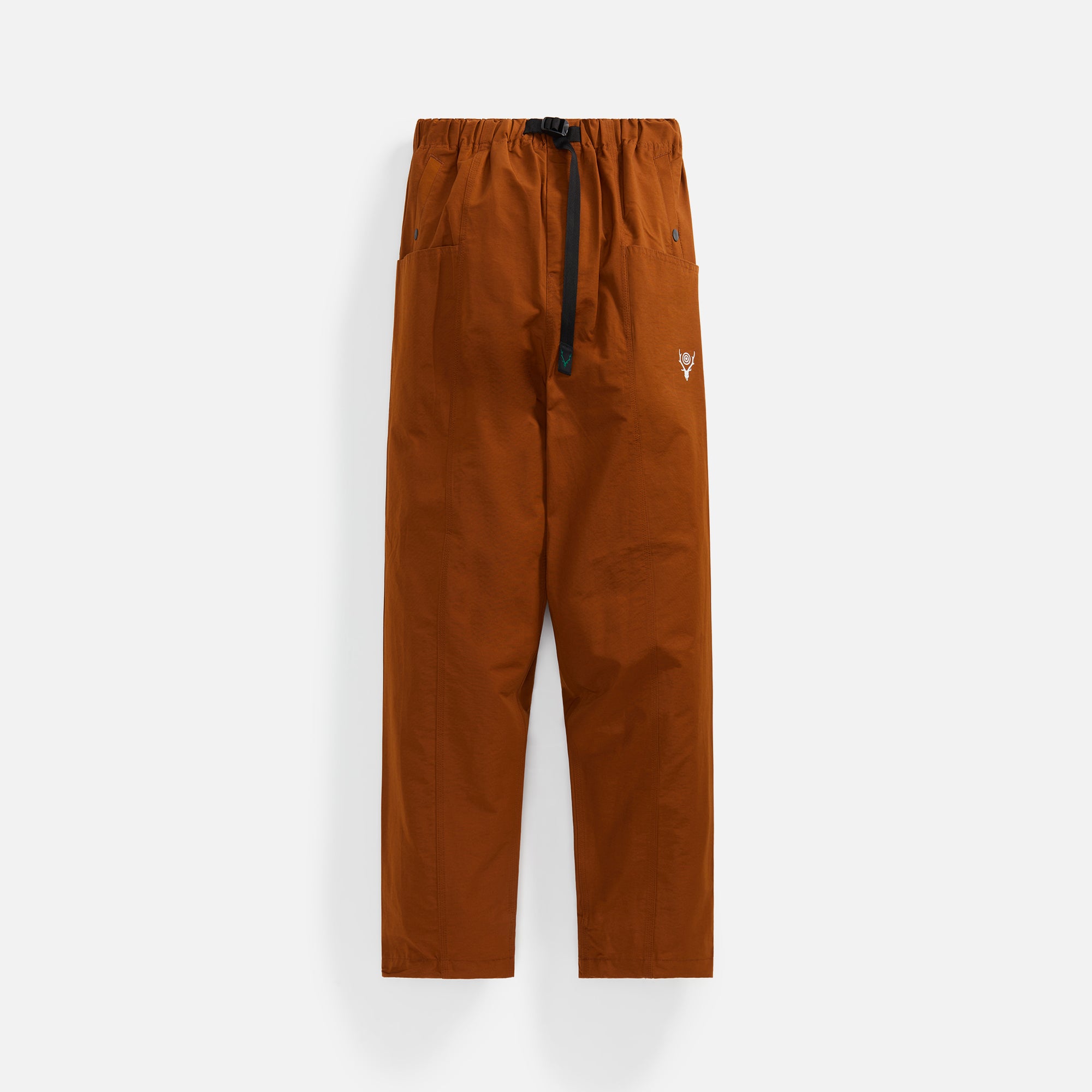 South2 West8 Belted C.S. Pant - Grosgrain Brown