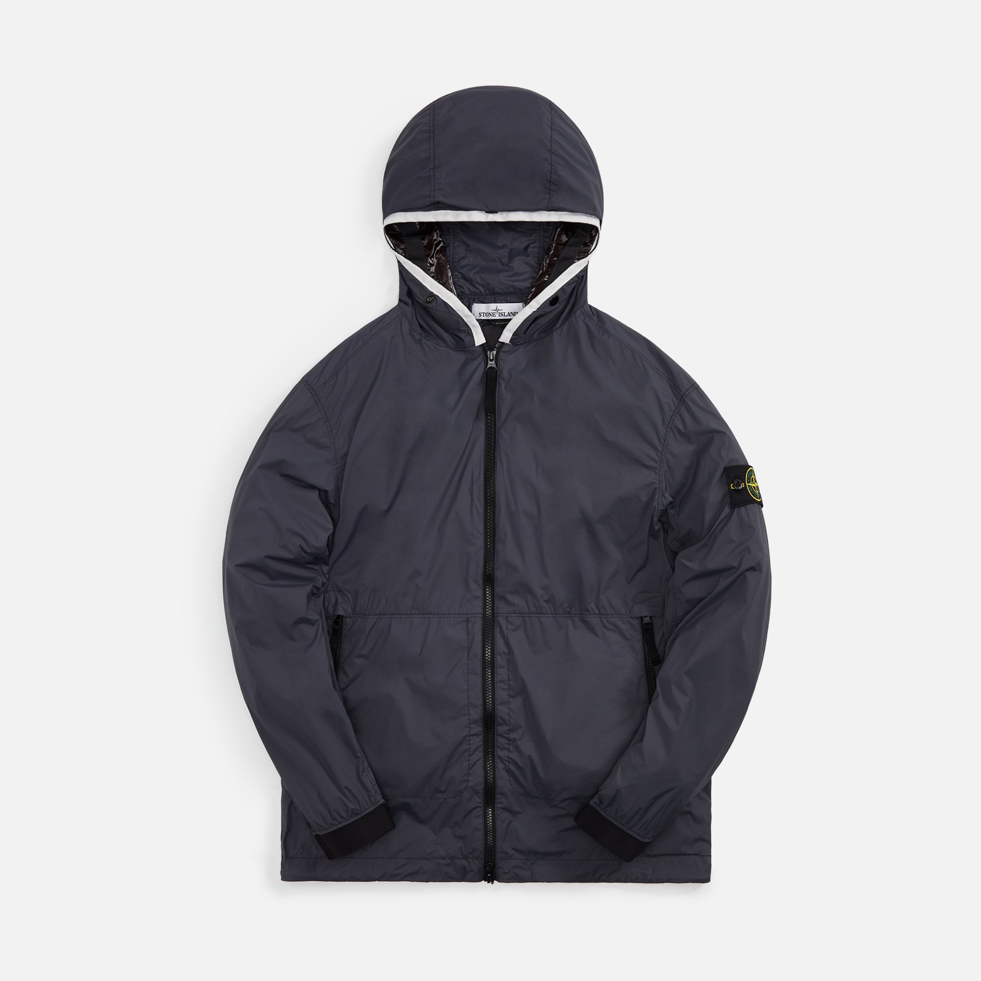 Stone Island Skin Touch Nylon-TC Garment Dyed Hooded Jacket