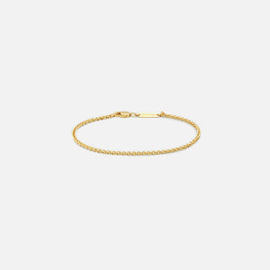 Tom Wood Vintage Bracelet Gold 8.3 inch - Gold – Kith