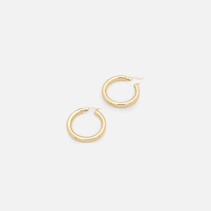 Tom Wood Chunky Hoops Satin Small - Gold – Kith