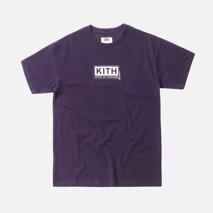 Kith Treats Proof Of Purchase Tee - Purple