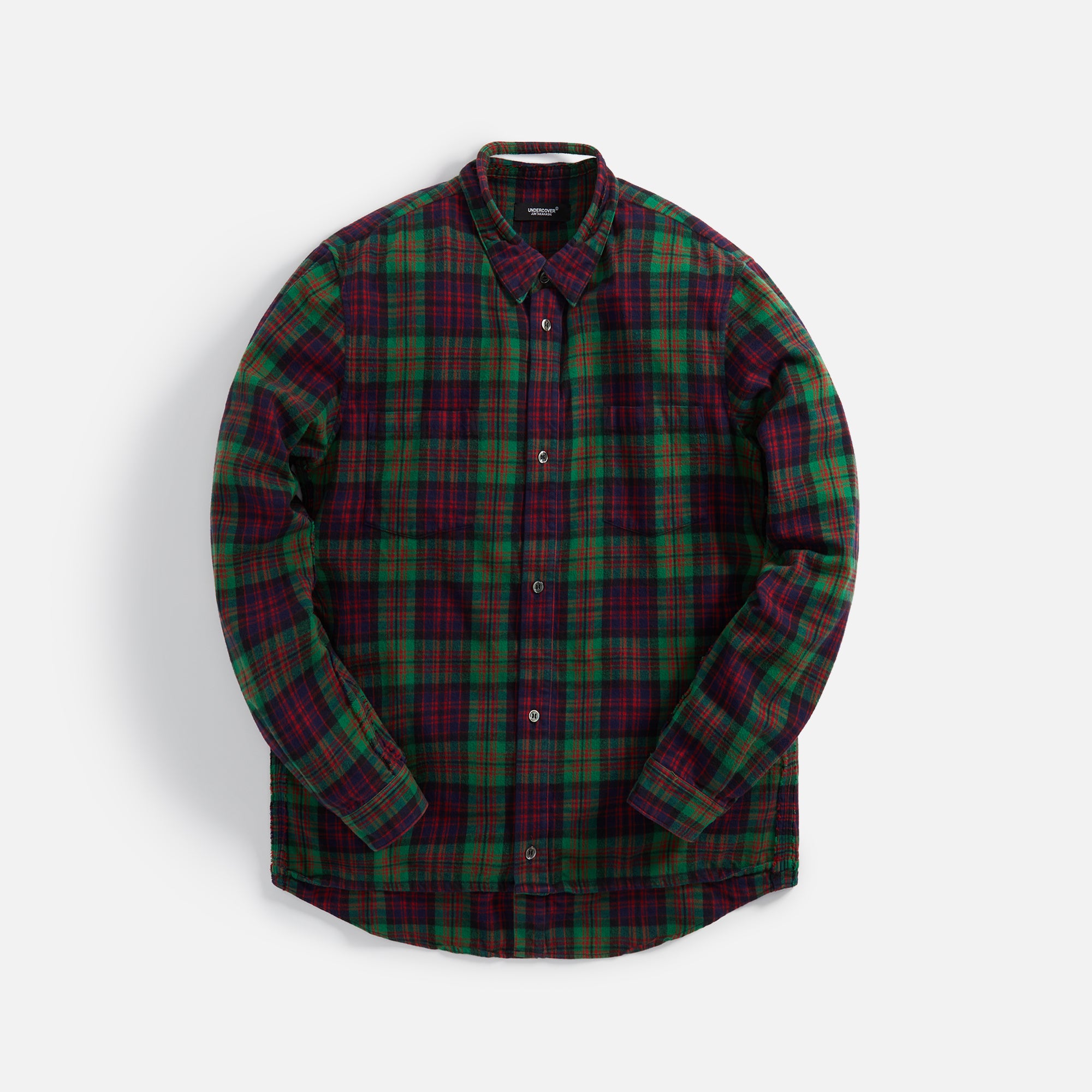 Undercover Check Shirt - Green – Kith