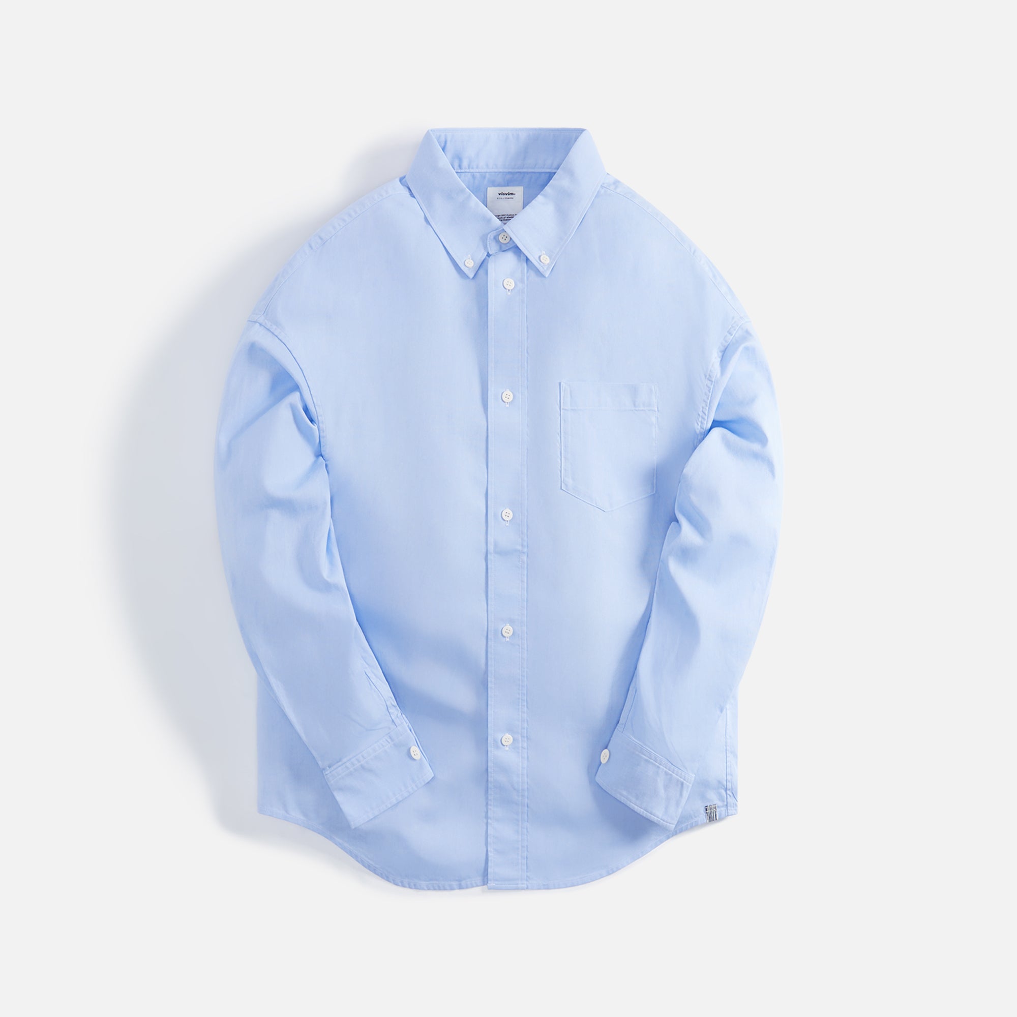 visvim 2022SS B.D SHIRT L/S 2 LT. BLUE 青 | monsterdog.com.br