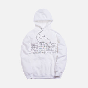 kith hoodie white