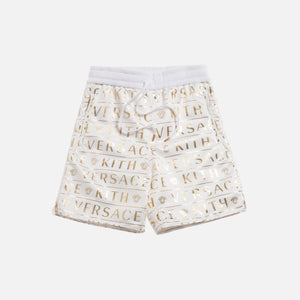 versace shorts white