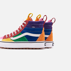 high top rainbow vans