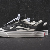 vans flame style 36 black