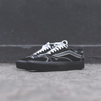 silver platform vans