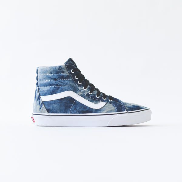 vans sk8 hi acid denim