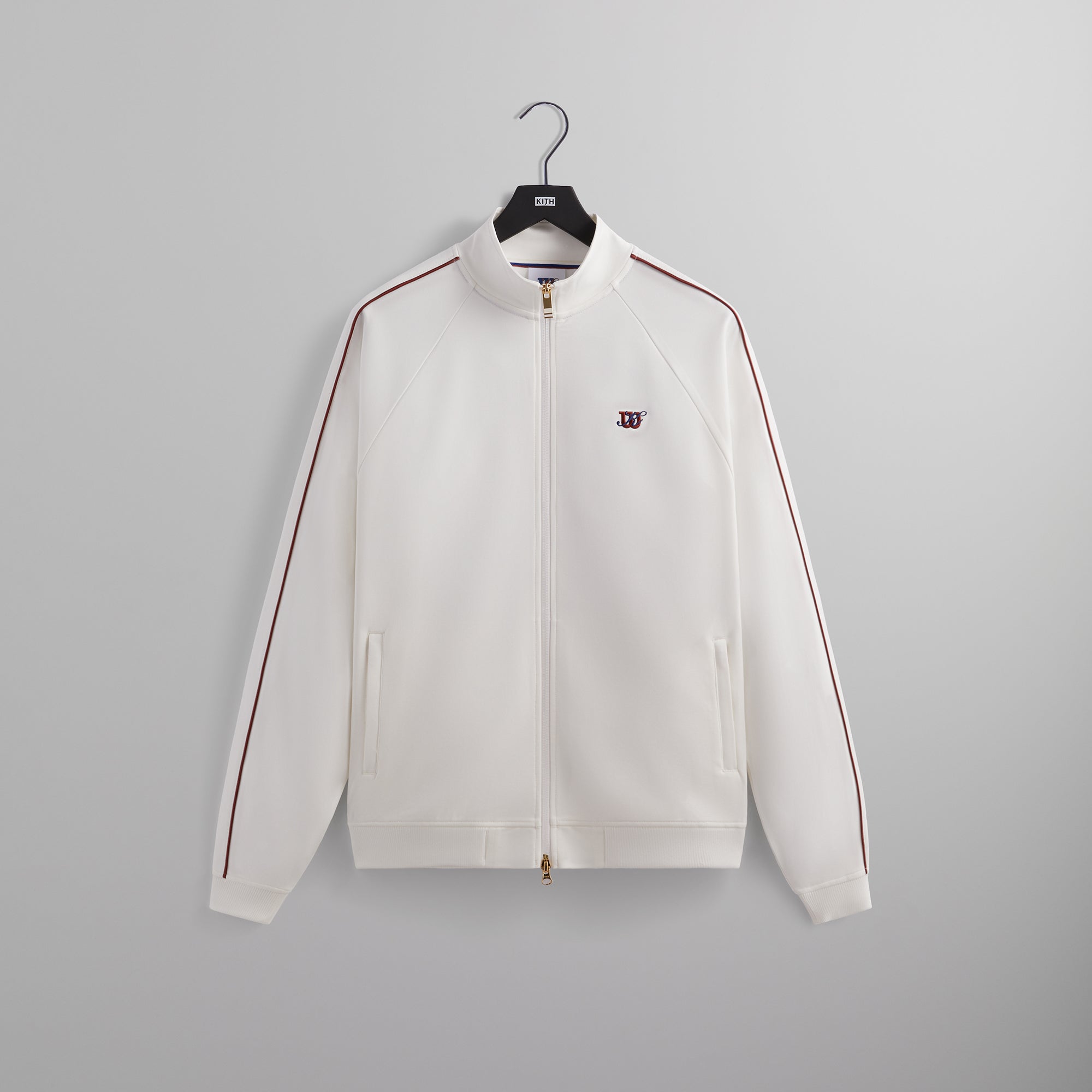 Kith for Wilson Clifton Track Jacket - White Alyssum 