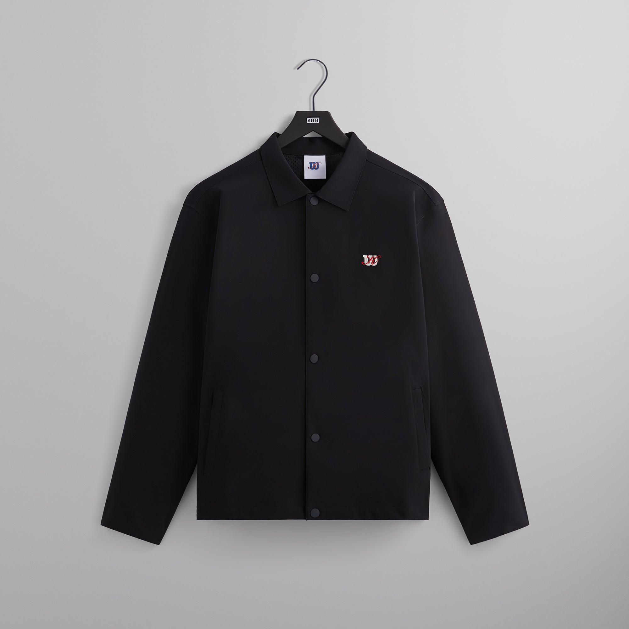 Kith for Wilson Midway Coaches Jacket - Black 