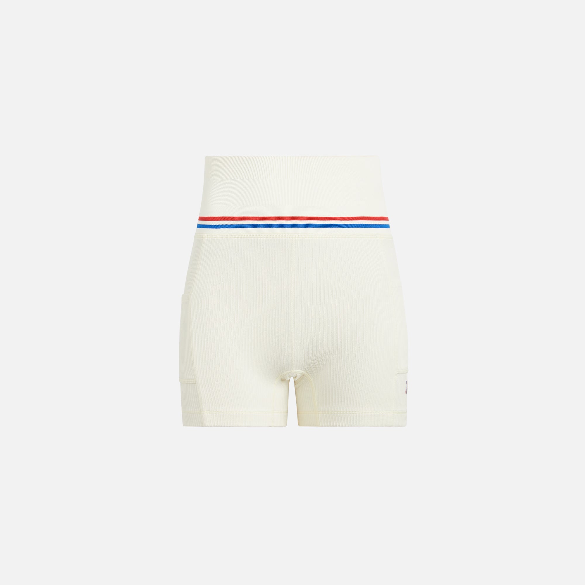 Kith Women for Wilson Ace Seamless Bike Short - White Alyssum 