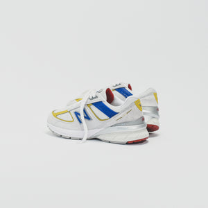 new balance 990 red yellow blue