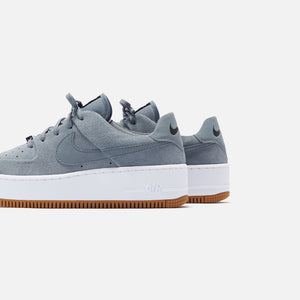 nike air force 1 sage low grey suede