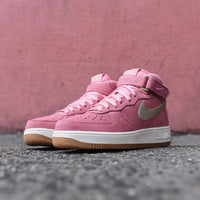 pink suede air force 1s