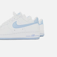 nike air force 1 07 trainers white light armory blue