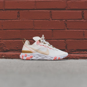 nike react element 55 sail phantom university red