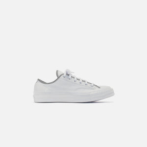 converse ox low white