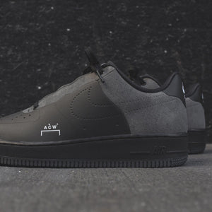 Nike x ACW Air Force 1 '07 Black / White / Dark Grey – Kith