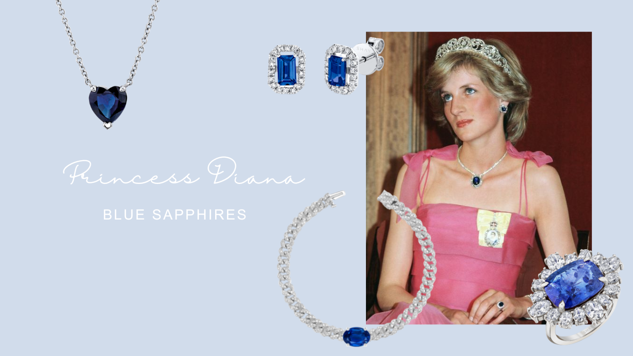 Princess Diana & Blue Sapphires