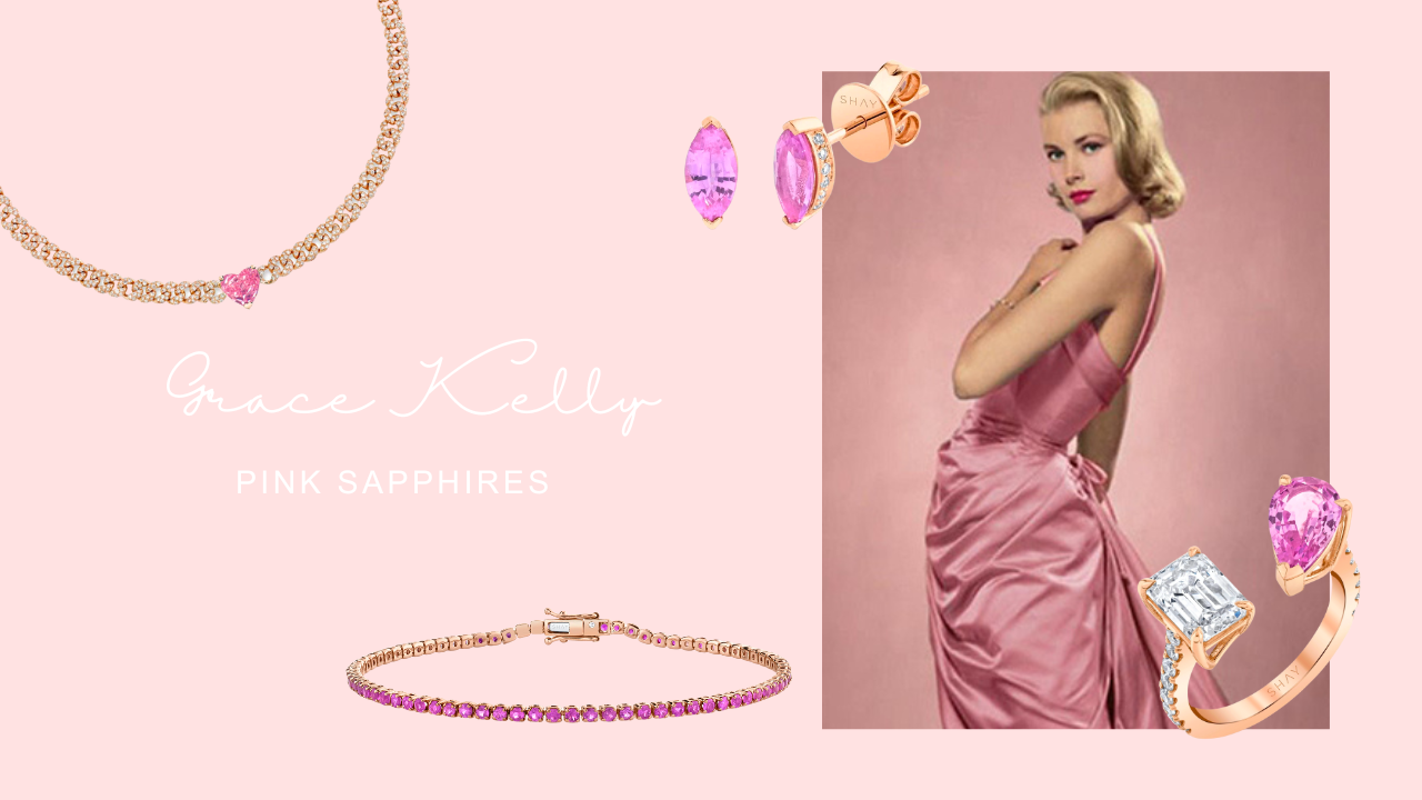Grace Kelly & Pink Sapphires