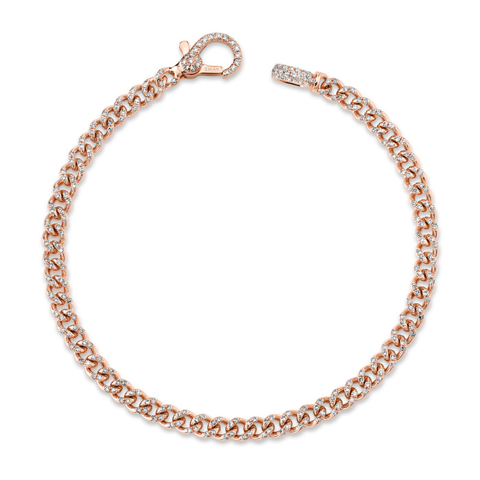 DIAMOND PAVE BABY LINK BELLY CHAIN – SHAY JEWELRY