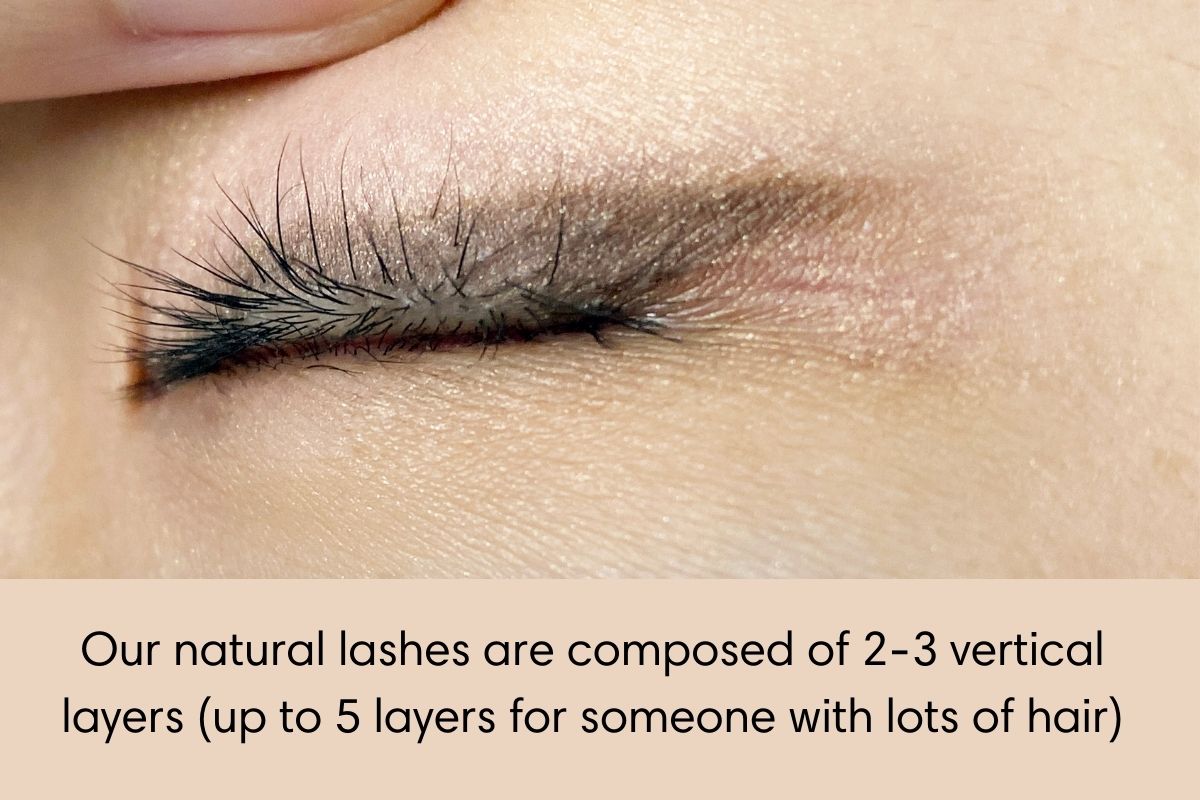 Lash isolation by layer