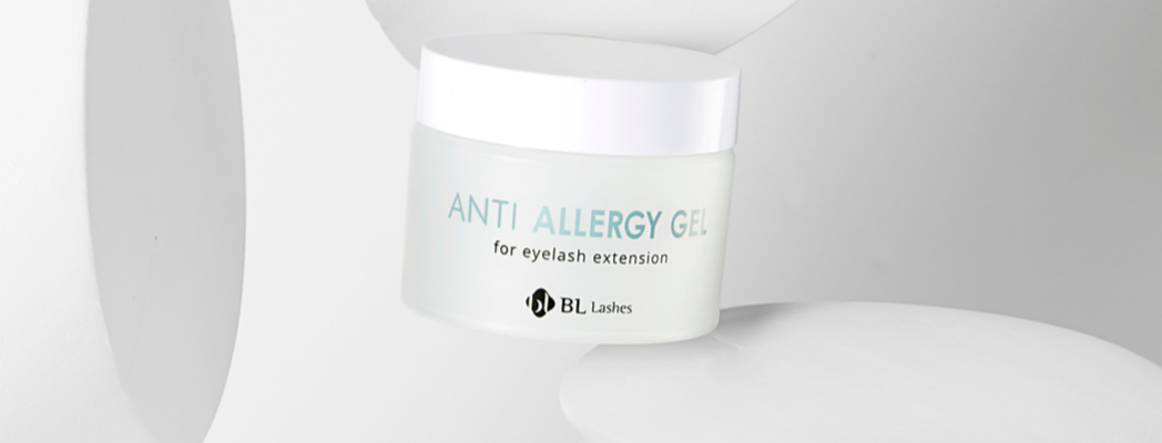 Anti allergy gel for eyelash extension allergy