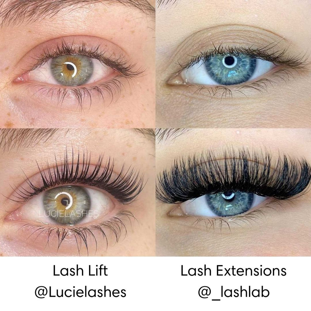 lash extensions vs lash lift