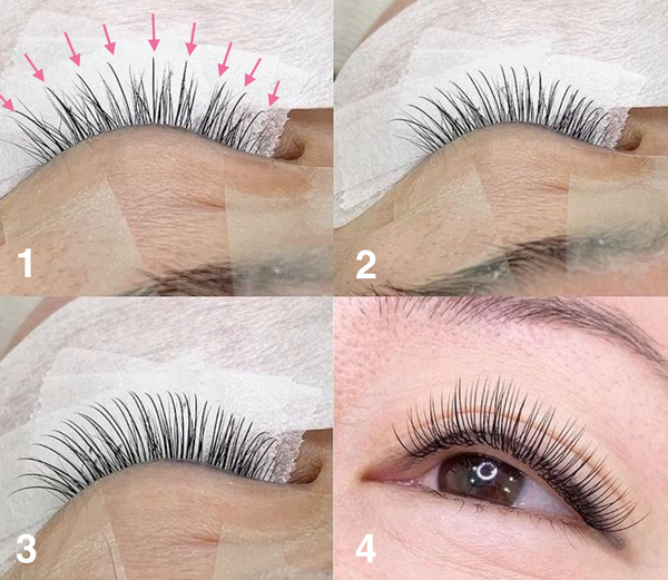 Guideline Technique for lash extension process