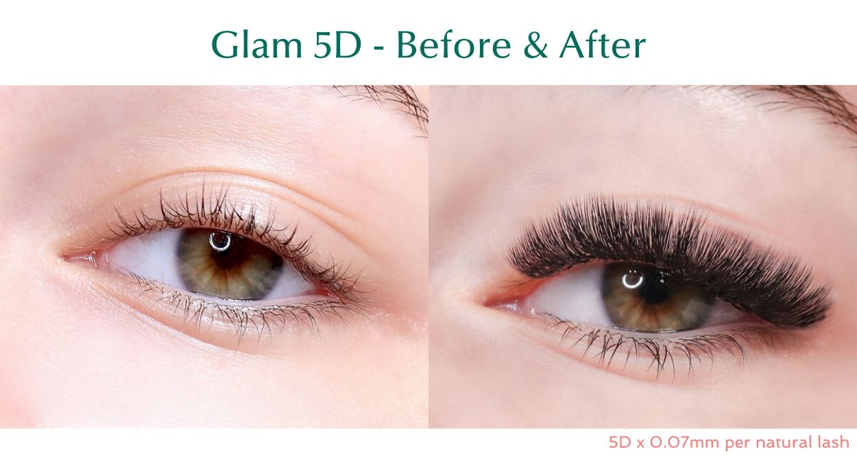 Glam 5D Premade lash fans by BL Blink Lashes - Eyelash extension supplies