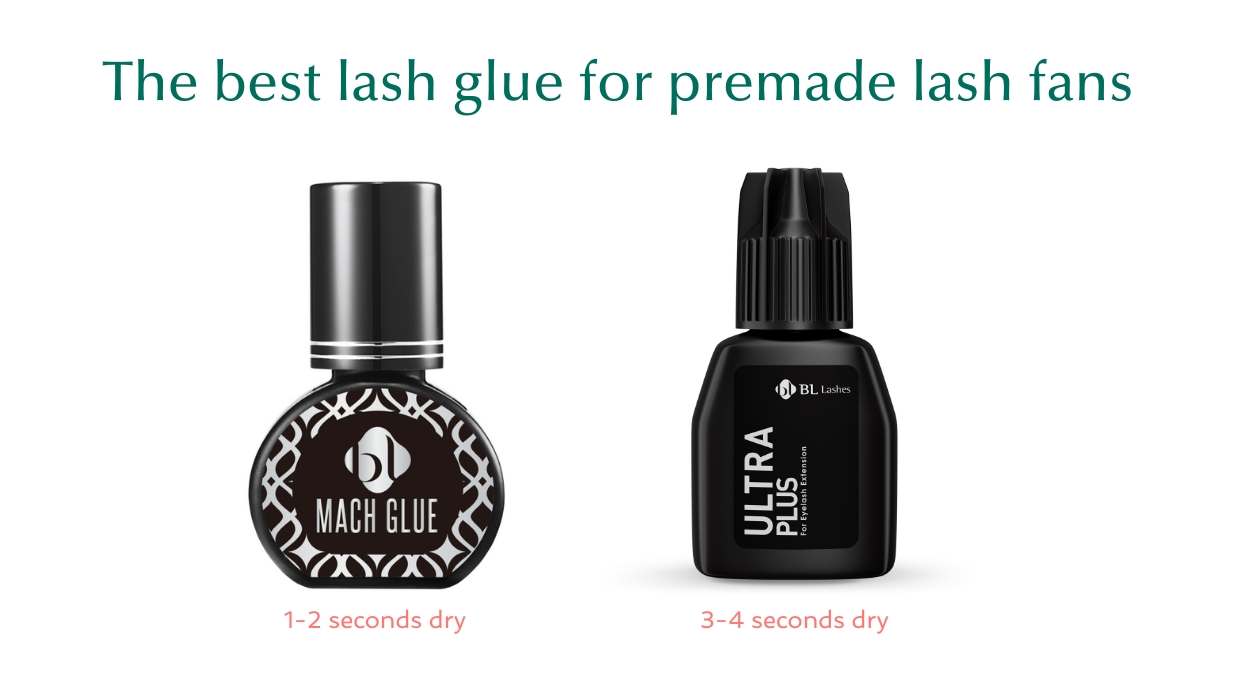 Lash extension glue for premade lash fans by BL Blink Lashes - Eyelash extension supplies