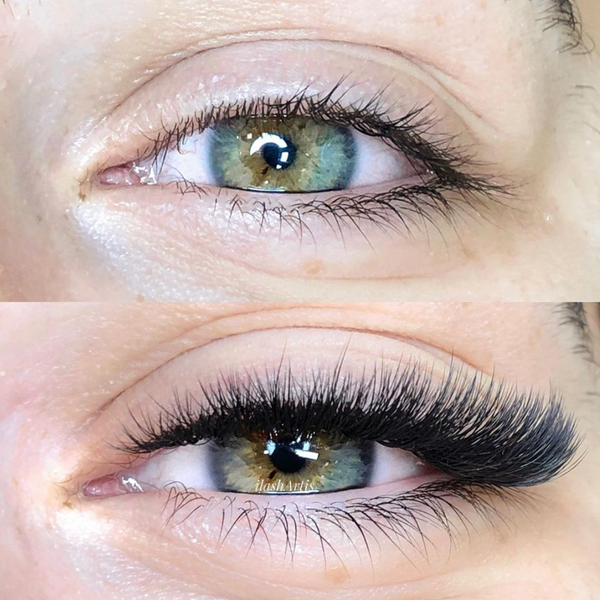cat eye lash extension - mapping