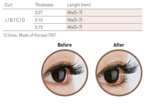 bl blink laser under-lash extension by bl lashes